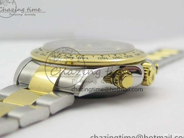 0225 Tailored Daytona 116509 SS YG BLF Best Edition Gay MOP Dial on SS YG Bracelet A 2977